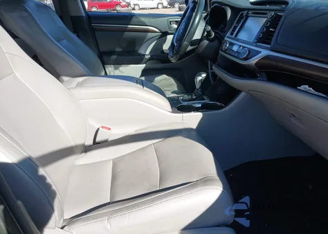 2015 Toyota Highlander Limited V6 from USA, damaged, VIN 5TDDKRFH7FS198479